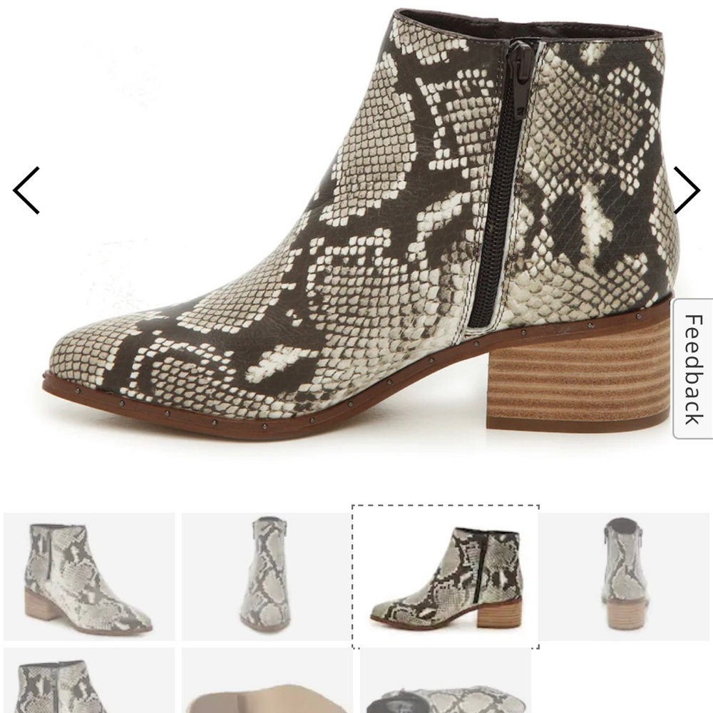 Bleeker and Bond snakeskin boots